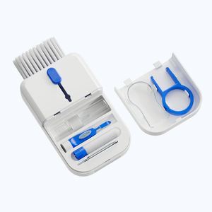 Nouvel ensemble de brosses de nettoyage multifonctionnelles, brosse pour clavier, brosse pour appareil photo, fournitures de nettoyage pour clavier d'ordinateur, fournitures de nettoyage pour écouteurs - Product Image 1