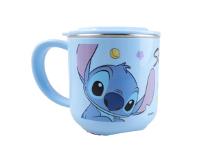 Ensemble de vaisselle pour enfants <span class=keywords><strong>Disney</strong></span> 2D avec gobelet à eau en plastique et acier inoxydable 304 pour boire de l'eau - Product Image 2
