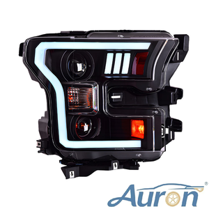 Phare LED AURON DRL pour Ford Raptor F150 2015-2020, accessoires automobiles, 36W 6000K, ajustement universel, phare avant OE - Product Image 1