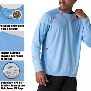 Chemise de pêche à manches longues pour adultes et enfants, séchage rapide, unie, protection solaire, avec impression de logo personnalisé - Product Image 4