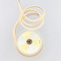 Bande LED COB sans pilote AC 220V 110V 2 fils, sans contrôleur, IP44, CCT, 8mm, 480 LED/m, changement de couleur par interrupteur, 2700K 6500K
