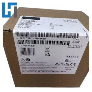 1212FC ซีพียู S7-1200จำลอง6ES7212-1HF40-0XB0ตัวควบคุมการเขียนโปรแกรมพีแอลซีแบบดั้งเดิมใหม่6ES72121HF400XB0ในสต็อก - Product Image 1