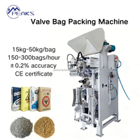 Machine de remplissage semi-automatique pneumatique pour sacs à valve de 10 à 50 kg, pour matériaux réfractaires et amidon de maïs