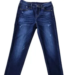 10.5 oz cotton elastic denim women jeans fabric big stretch TR denim fabric