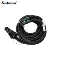 Kabel Fan-out 4*4mm untuk Kabel CA-COM, Neutrik NL4/NL4 untuk Sistem Speaker Profesional