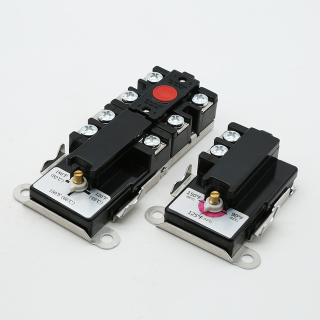 Adjustable Electric Water Heater Thermostat KSD308 Use in Two-element TOD Type Lower Element Bimetal Thermostat