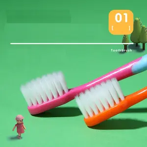 Fabricants de brosses à dents OEM pour enfants Brosse à dents super douce personnalisée pour enfants