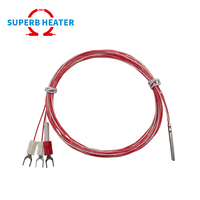 Capteur de température PT100 3*30mm-Heraeus Allemagne importée, précision classe 2B, RTD 3 fils avec PTFE anti-corrosion