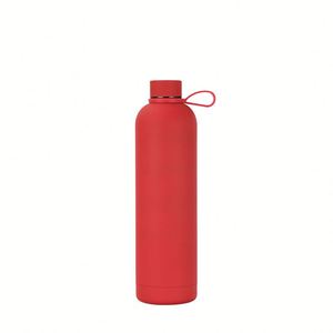 Couples Valentine's Day Gift Colorful Rubber Paint Colorful Small Mouth Vacuum Water <b>Bottle</b> - Product Image 4