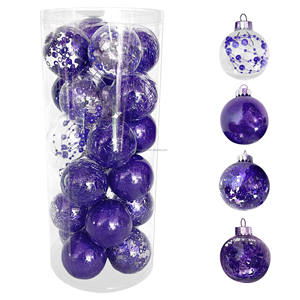 Vente chaude <span class=keywords><strong>pas</strong></span> <span class=keywords><strong>cher</strong></span> Décorations <span class=keywords><strong>de</strong></span> <span class=keywords><strong>Noël</strong></span> personnalisées en plastique boules d'ornements - Product Image 2