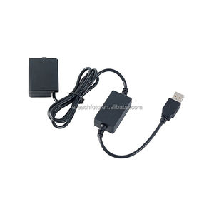 แบตเตอร์รี่ดัมมี่ USB ไป LP-E10 LP E10 ACK-E10ที่ชาร์จ DR-E10สำหรับ <span class=keywords><strong>Canon</strong></span> <span class=keywords><strong>EOS</strong></span> 1100D 1200D 1300D 1500D 2000D 3000D T3 T5 T6 X70 X50 - Product Image 1