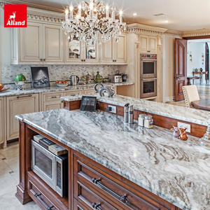 Alland, herrajes tallados a mano teñidos tradicionales completos, muebles de gama alta, diseño de lujo, armario de cocina clásico francés - Product Image 6