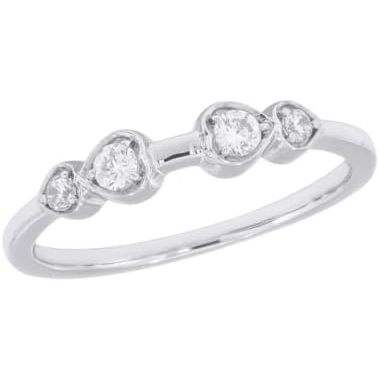 White Gold Plated Silver