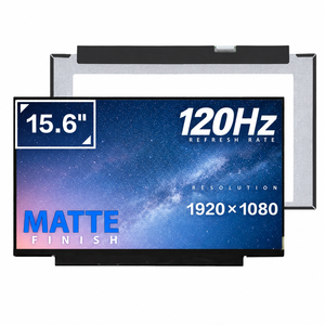 จอแสดงผล LCD สำหรับแล็ปท็อปขนาด 15.6 นิ้ว ความละเอียด 1920x1080 40 พิน EDP รุ่น LP156WFJ-SPB3 NV156FHM-NX1 NV156FHM-N4U แบบ IPS FHD 120Hz ขายส่งจำนวนมาก - Product Image 1