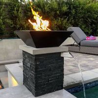 Bacs à feu et à eau pour piscine, Fontaines d'eau pour piscine, Foyers pour piscine