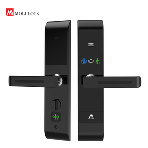 Bán chạy nhất thông minh cửa gỗ khách sạn khóa cửa thông minh điện tử thẻ cảm ứng khóa cho khách sạn cửa trước - Product Image 1