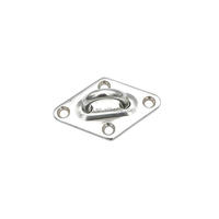 Plaque d'oeil en losange en acier inoxydable 304 316 de haute qualité