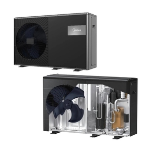 Pompe à chaleur monobloc Midea, climatiseur, chauffage, tire-lait, pompe à chaleur <span class=keywords><strong>air</strong></span>-eau à onduleur DC, eau chaude sanitaire - Product Image 1