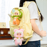 Mochila de Dibujos Animados para Fiesta de Cumpleaños, Muñeco de Juguete, Llavero de Peluche, Colgante, Bolsa, Adorno, Regalos Creativos