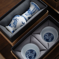 Ensemble de tasses à café et sous-tasses en céramique, avec papier kraft marron écologique, boîtes d'emballage cadeaux en carton, boîte de rangement de tasses de thé, 10 pièces