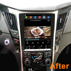 4 + 64 gam 9.7 inch đài phát thanh xe Player cho Hyundai Sonata 8 2010 2011 2012 2013 2014 2015 xe đa phương tiện Player với Navigation - Product Image 2