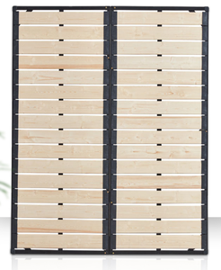 <span class=keywords><strong>Cadre</strong></span> de lit en bois <span class=keywords><strong>à</strong></span> <span class=keywords><strong>lattes</strong></span>, base stable, <span class=keywords><strong>cadre</strong></span> en fer robuste moderne, taille personnalisée - Product Image 4