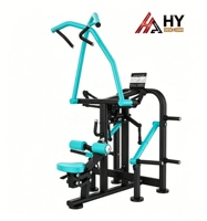 Machine de musculation commerciale en acier HY – Appareil de tirage dorsal à levier pour centre de fitness, équipement de gym sécurisé pour entraînement assis