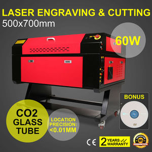 <span class=keywords><strong>Vevor</strong></span> 80W 700*500mm CO2 Découpe <span class=keywords><strong>Laser</strong></span> Depuis US Europe Entrepôt Prend En Charge BMP Format Tube Source Machine De Gravure - Product Image 4