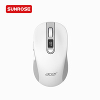 Souris sans fil de jeu OMR610 personnalisable de haute qualité, double mode USB, capteur optique étanche, design ergonomique pour PC et tablette