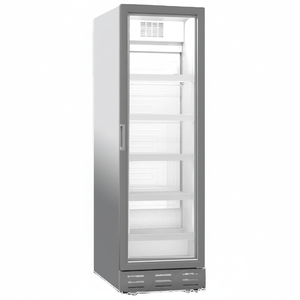 Refrigerador vertical comercial de una puerta de vidrio para bebidas, 428 L - Product Image 2