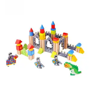 Baik Kualitas Castle Building Block mainan untuk anak laki-laki