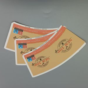 Pâte vierge pure pour gobelets, sans additifs nocifs, diverses conceptions personnalisées de dessins animés et de fruits, matière première pour gobelets en papier - Product Image 5