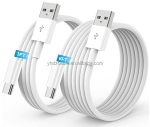 2.4A Fully Compatible 1M 2M <b>3M</b> <b>USB</b> <b>C</b> Fast Charging <b>Cable</b> for iPhone 15 16 Samsung Bank S23 Android Phone <b>USB</b> Charging Data <b>Cable</b> - Product Image 3