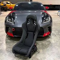 Pack Siège Baquet de Course avec Support en L et Base pour RECARO RSS UT, Ajustement Direct Porsche 718 991, Amélioration pour Course sur Piste