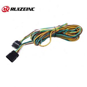 제조 업체 공급 4 코어 남성 및 여성 남성/여성 러그 전원 케이블 자동차 트레일러 4 코어 플러그 코드 재고 - Product Image 6