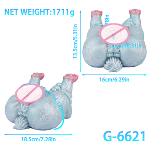 Geeba Gesimuleerde Dieren Voeten En Benen Vastbinden Ontwerp Mannelijke Masturbator Vloeibare Siliconen Eenkanaals Zak Vaginale Onahole Seksspeeltjes - Product Image 4