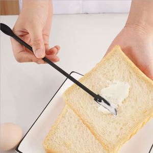 Double-Headed Silicone Scraper for Cosmetics & Makeup Foundation Lengthened Baking & Pastry Tools with Fruit Sauce Guidelines - Product Image 6