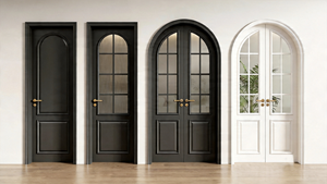 Porta Interna Moderna in Melamina con Finitura Italiana e Design Anti-Deformazione per Casa, Villa, Hotel, Appartamento, Camera da Letto, Ingresso - Product Image 6