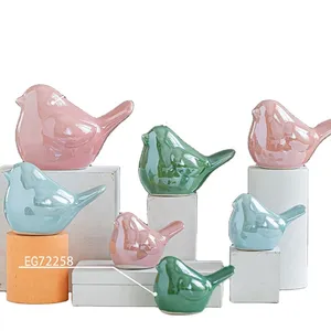 Porcelaine oiseau pour la maison décoration