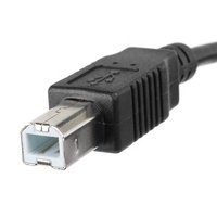 USB Tipe A Male - USB tipe B Male HITAM