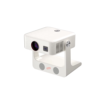 Système officiel GTV Keystone entièrement scellé à mise au point automatique 1080P 4K 450ANSI WiFi BT Smart Video Outdoor Movie Projector