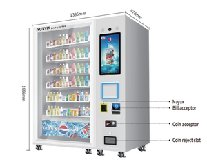 Distributeur automatique S4 XY pour marchandises fragiles avec écran tactile de 21,5 pouces, capacité de 20 à 150 unités, refroidissement par compresseur - Product Image 3