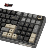 Royal Kludge RK R98Pro Phantom 98 Tecla RGB con cable con perilla Teclado mecánico