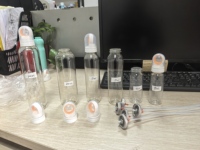 Bouteille aérosol en plastique PET BOV en gros avec buse pour spray cosmétique haut de gamme