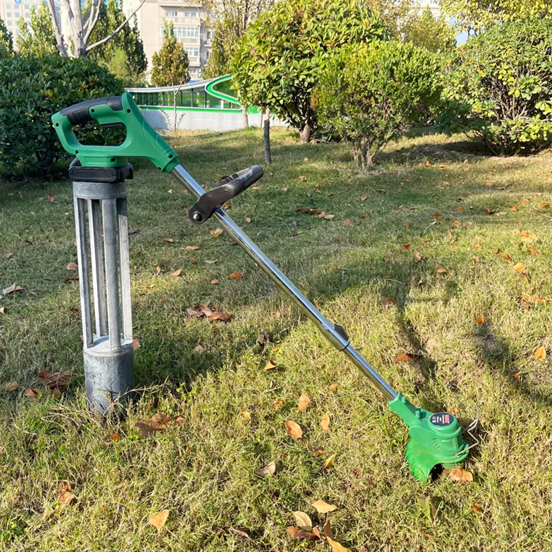 21V Weed Electric Grass Trimmer Cordless Garden Tools Rechargeable Battery Brush Cutter