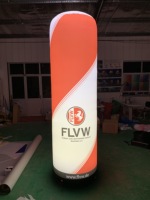 Arche publicitaire gonflable personnalisée à LED, colonne gonflable à LED pour équipement publicitaire, vente en gros