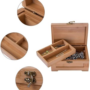 Wooden Pet Cremation Keepsake <b>Box</b> Rectangle Solid Color Secure Desktop Storage <b>Box</b> for Pet <b>Memorials</b> - Product Image 1