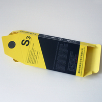 Dossiers Papier Recyclables Personnalisés Économiques pour Emballage d'Électronique Grand Public, Pelliculage Mat, Gaufrage, Impression Offset Couleurs, Taille Sur Mesure