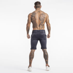 Gingtto Patalon Jeans pour hommes Tall Stretcher Jeans Shorts Simple Wear Denim Mens Trousers Pant - Product Image 4