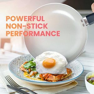 Juego <span class=keywords><strong>de</strong></span> Ollas y <span class=keywords><strong>Sartenes</strong></span> <span class=keywords><strong>de</strong></span> Cocina <span class=keywords><strong>de</strong></span> Cerámica y Aluminio - Product Image 4